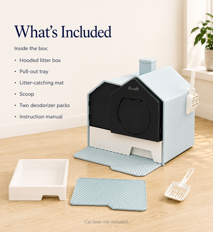 Haven Covered Cat Litter Box