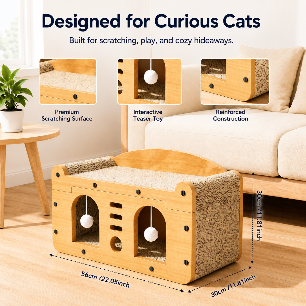 Retreat Cat Scratcher Lounge