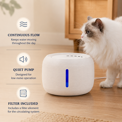 Modern Flow Pet Water Fountain