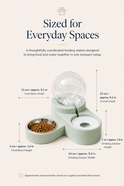 Halo Pet Feeding & Watering Station