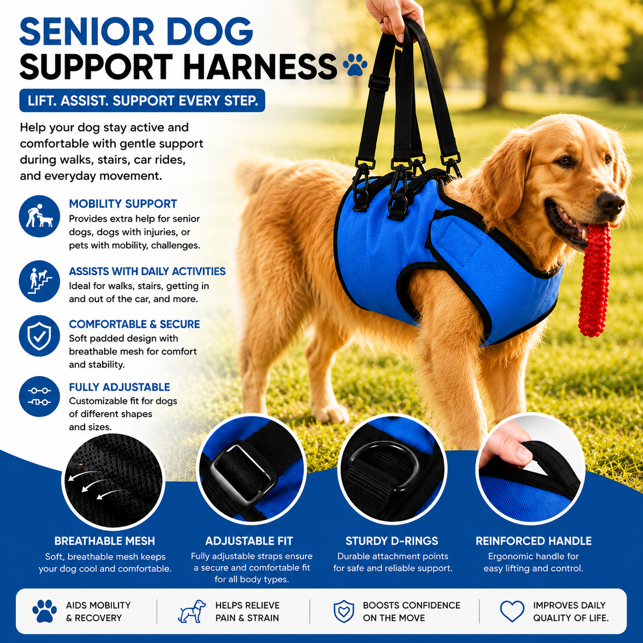 Senior Dog Support Harness