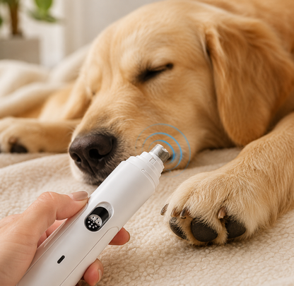 Rechargeable Pet Nail Grinder for Dogs & Cats