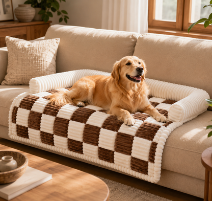 CloudComfort Checkered Sofa Bed