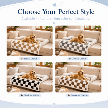 CloudComfort Checkered Sofa Bed