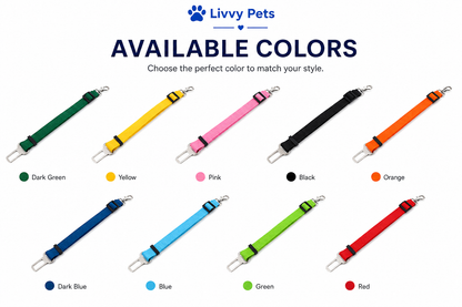 Travel Safety Seat Belt for Dogs