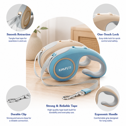 FlexiComfort Automatic Retractable Dog Leash