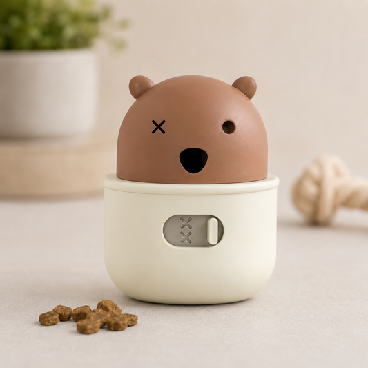 Interactive Puzzle Feeder Ball for Pets